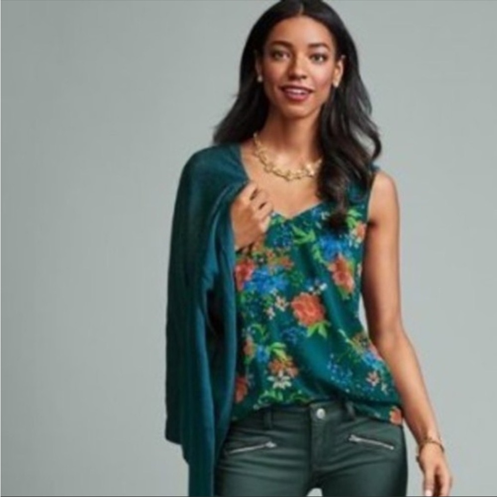 Cabi Size Large Floral Top